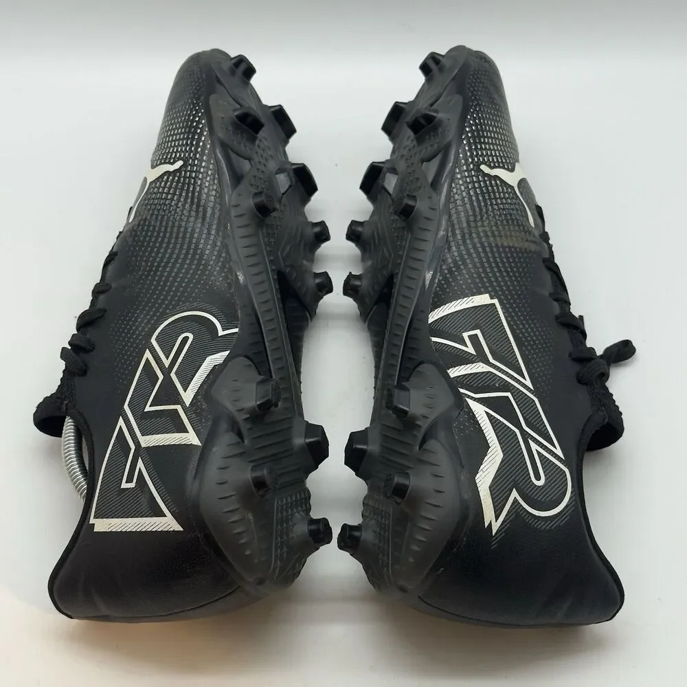 PUMA Future 7 Play FG/AG Soccer Cleats Men's 13 Black Lace Up Low Top Football